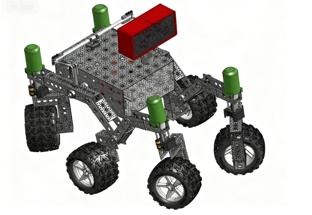 Raspberry Pi Open-Source Mars Rover DIY Robot